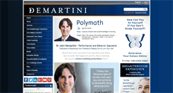 Desktop Screenshot of drdemartini.com